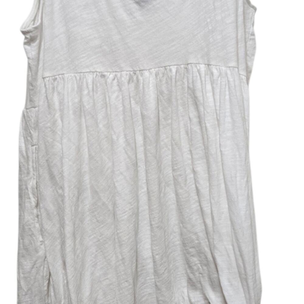 Torrid White Babydoll Tie Strap Flowy Tank Top Dress Size 00 - Picture 2 of 9
